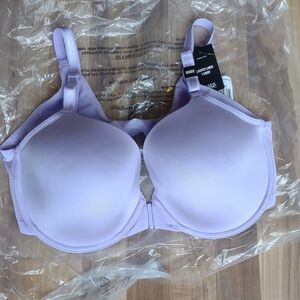 NEW TORRID Lightly Lined T Shirt Bra Front Close Lavender 38dd